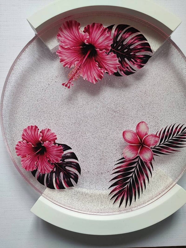 Plateau fleurs