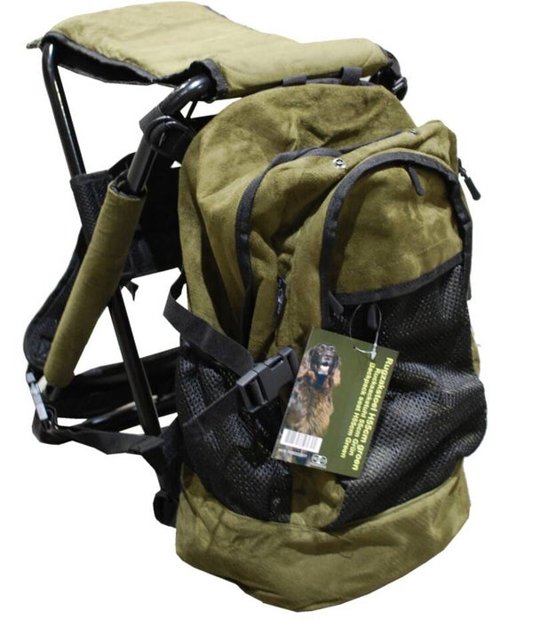 rugzak stoel olijf groen