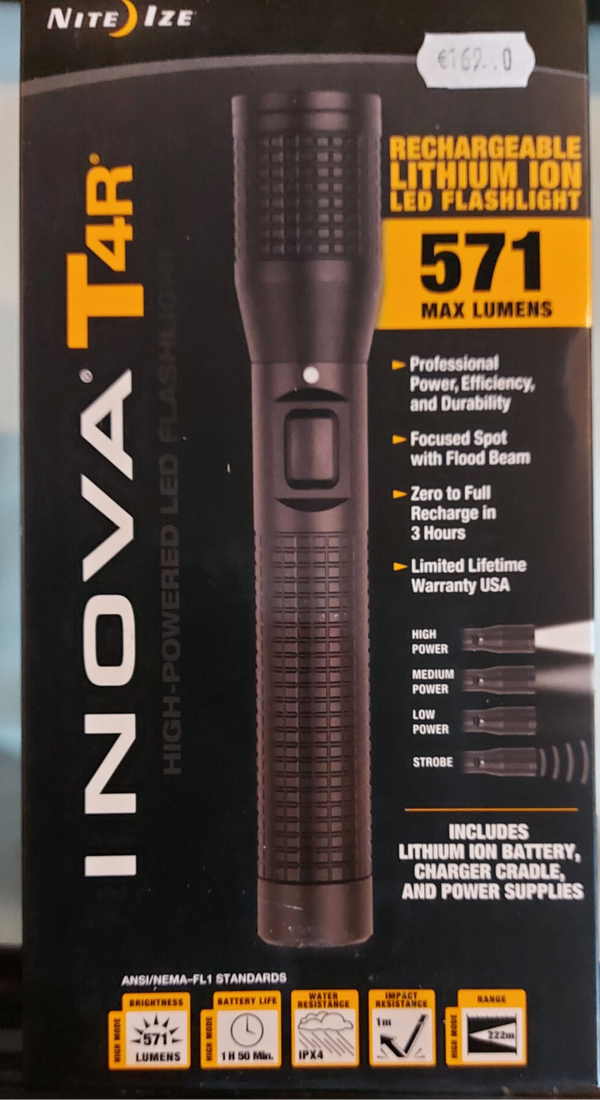 Inova T4 ledzaklamp