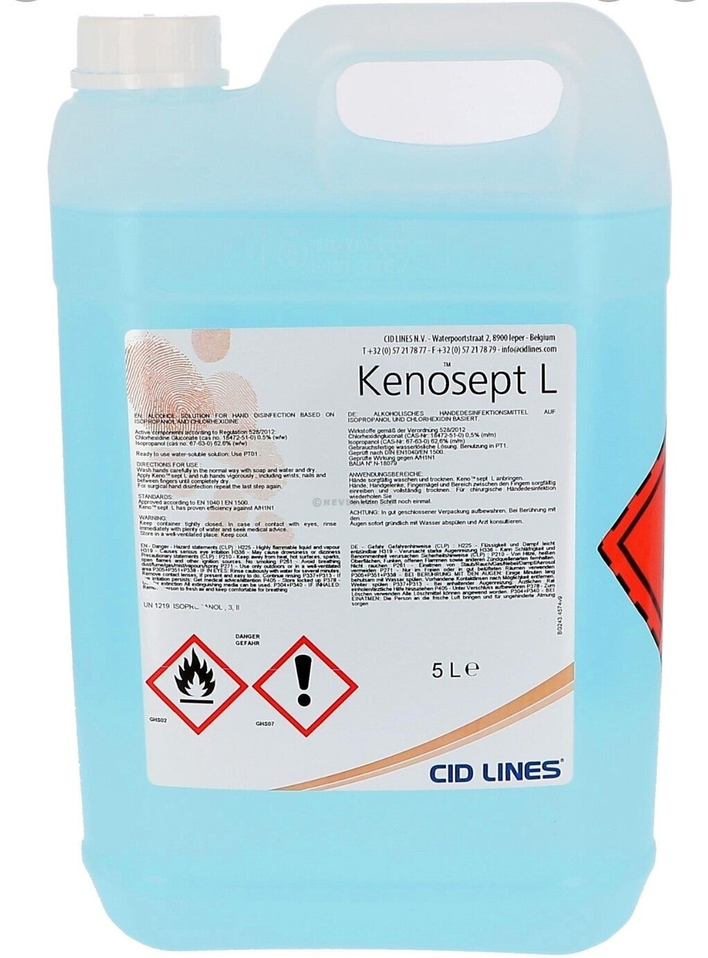 Kenosept L ontsmetingsmiddel / desinfectiemiddel