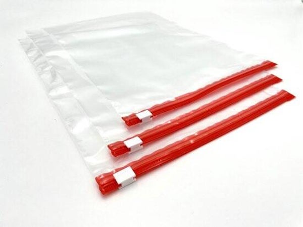 Hersluitbare ziplock Zakjes - 50 stuks - 40x40 cm - Transparant - Luchtdicht – Sterk – Voor webshop verpakking- Zipper Pouches