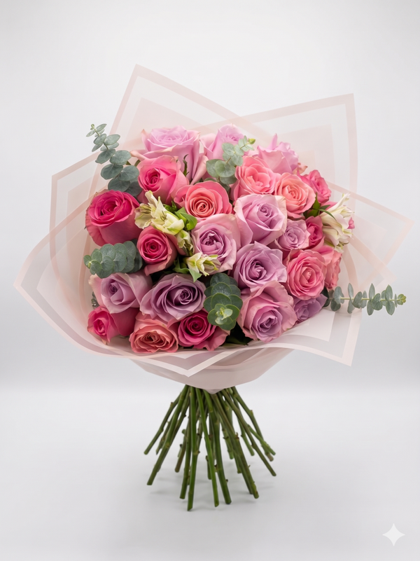 RAMODE 30 ROSAS LILA