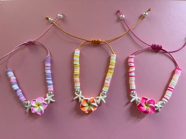 Bracelets Fleurs Tropicales - Collection été 2026 -