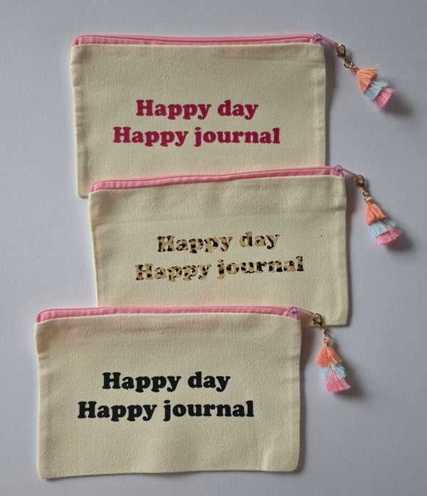 Etui Happy day Happy journal