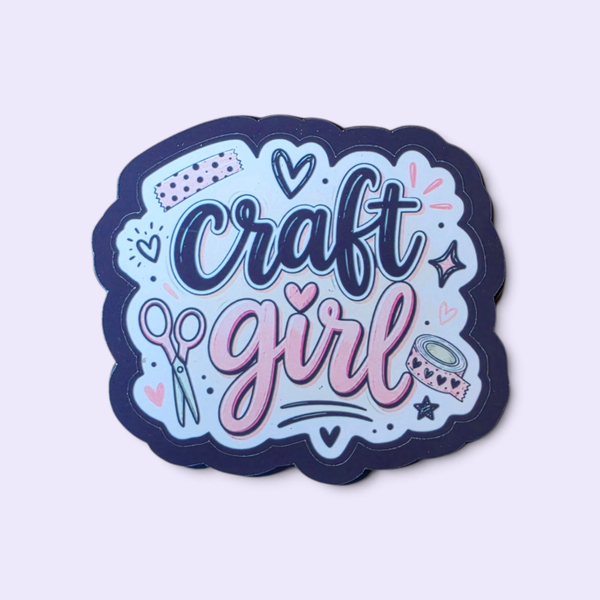 Craft Girl sticker