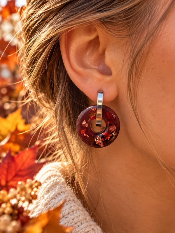Boucles d’oreilles, automne 1