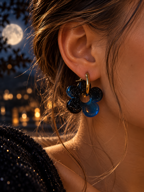 Boucles d’oreilles, galaxie