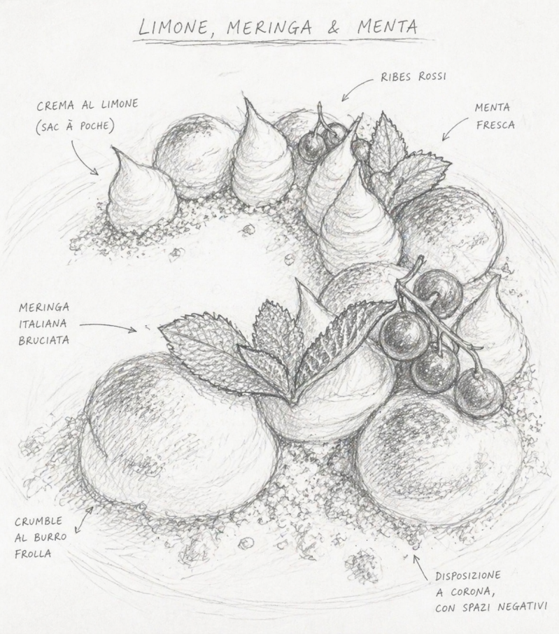 The of the Dish: Lemon, meringue & mint