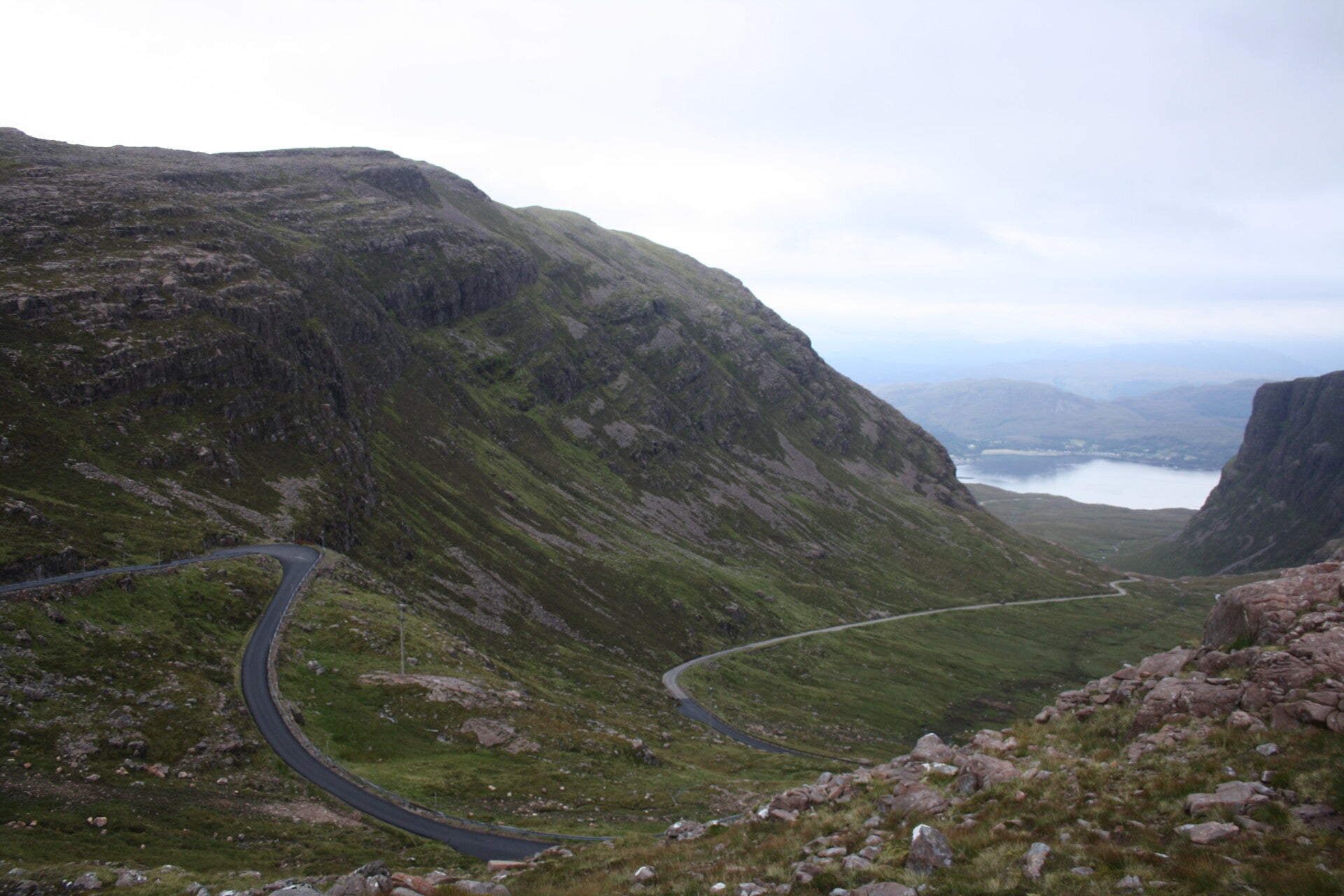 Panorama delle Highlands scozzesi: il passo di Bealach na Bà