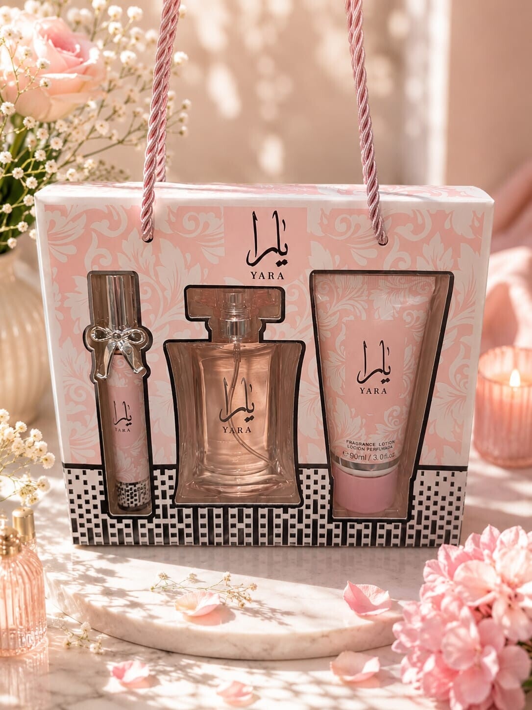 Estuche Yara rosa