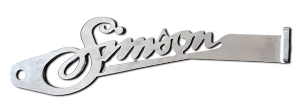 Simson Kennzeichenhalter (Edelstahl)