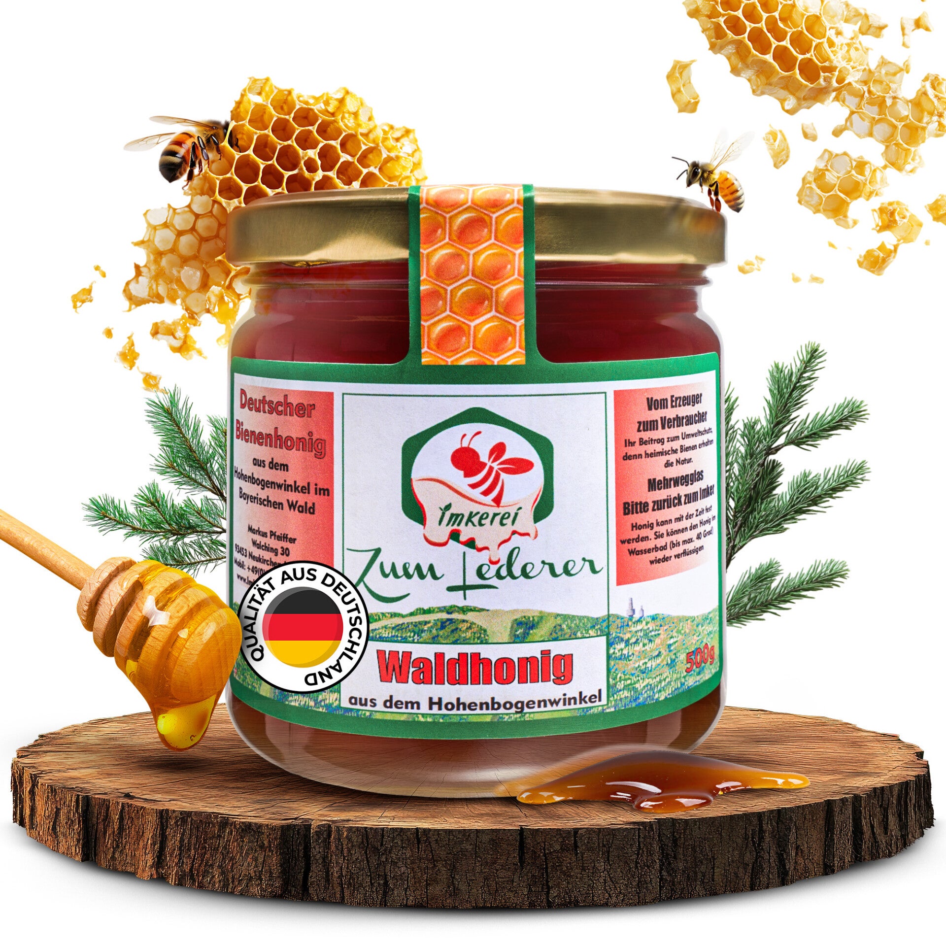 Waldhonig 500g (15,98€/kg)