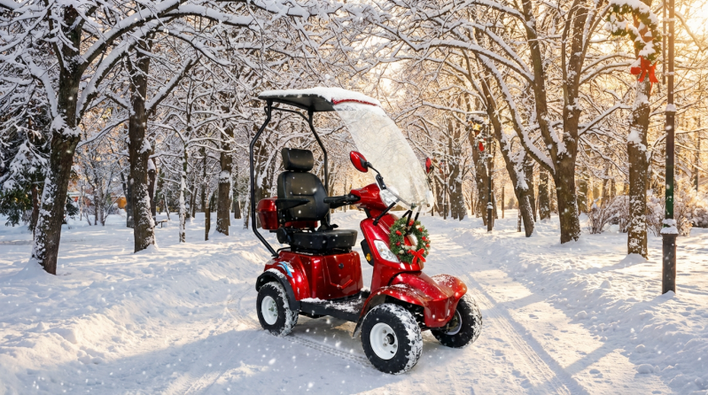 Winter storage - Four-wheeled scooter - Viva Volt - Longueuil