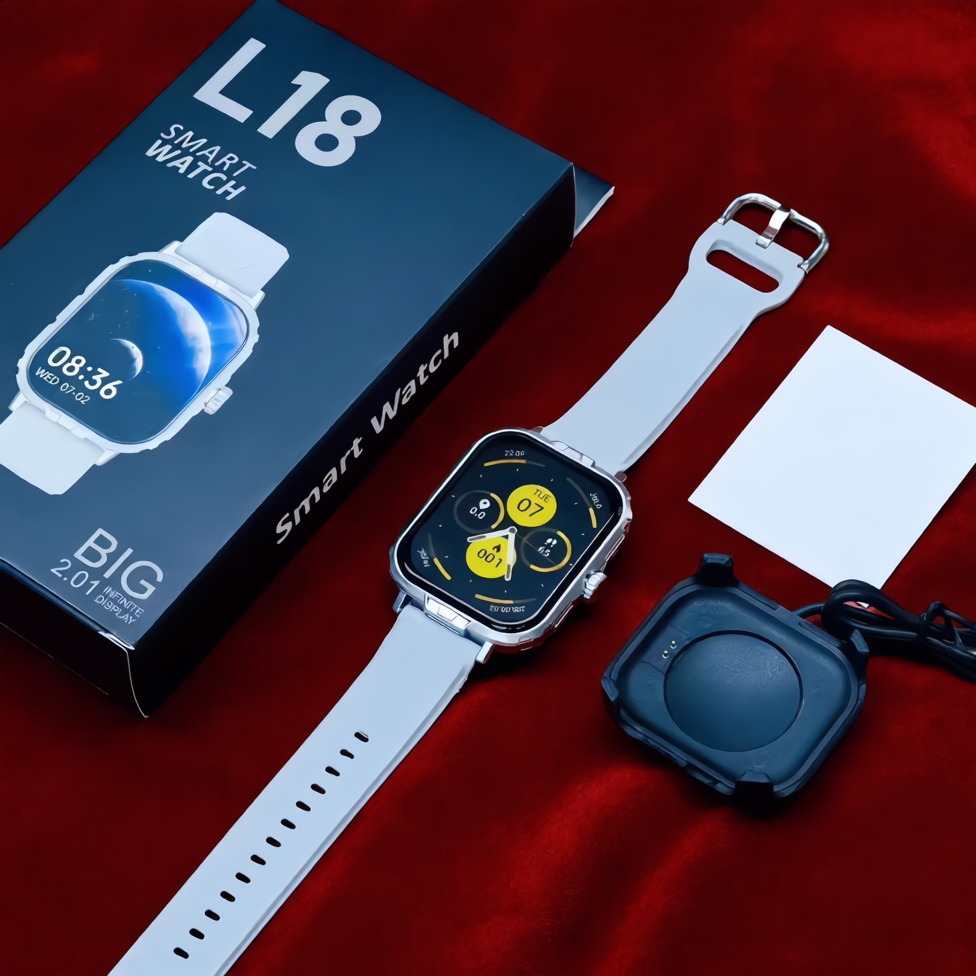 2026 Nuevo Modelo Privado L18 Reloj Inteligente Apariencia Mecánica Llamada BT Recordatorio de Mensajes Monitor de Ritmo Cardíaco Rastreador