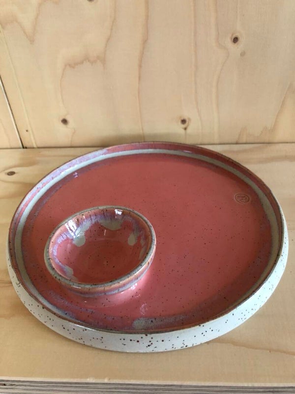 Bord met dipschaaltje