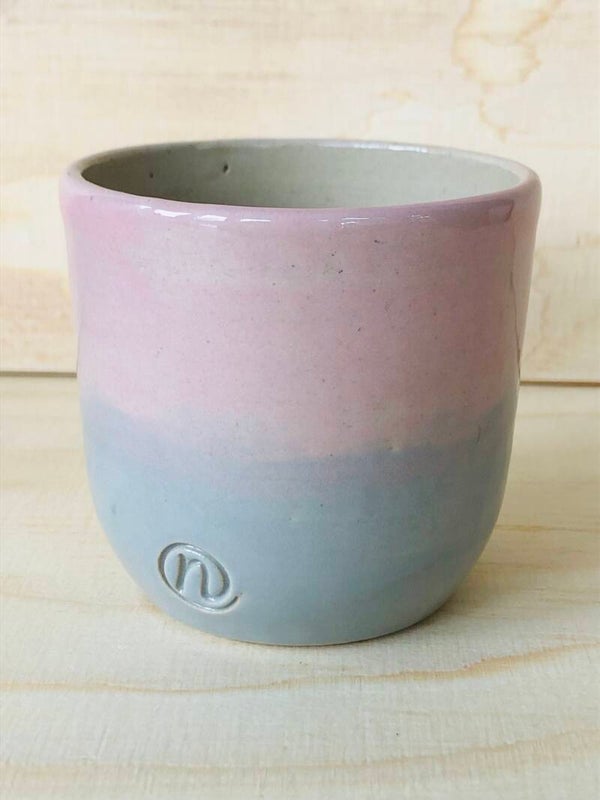 Mokje 185 ml, grijs/rose