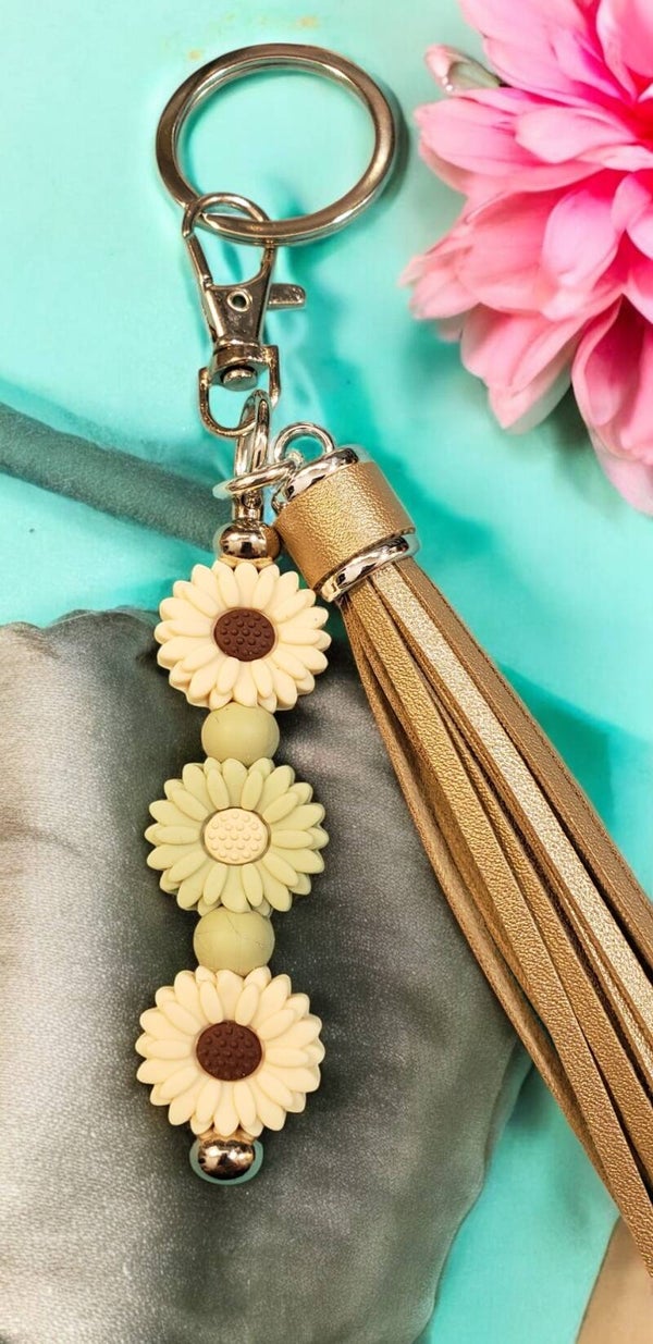 Bar Keychain w/Tassel