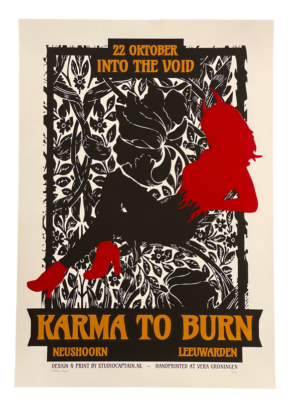 Karma To Burn zeefdruk B3