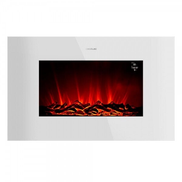 Decorative Electric Chimney Breast Cecotec ReadyWarm 3590 Flames Connected White 1000 - 2000 W