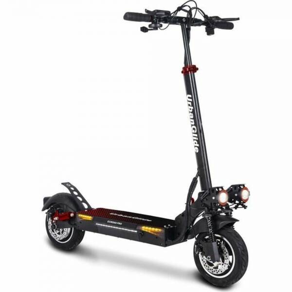Electric Scooter Urbanglide Ecross Pro 10 Black 800 W 25 km/h All terrain