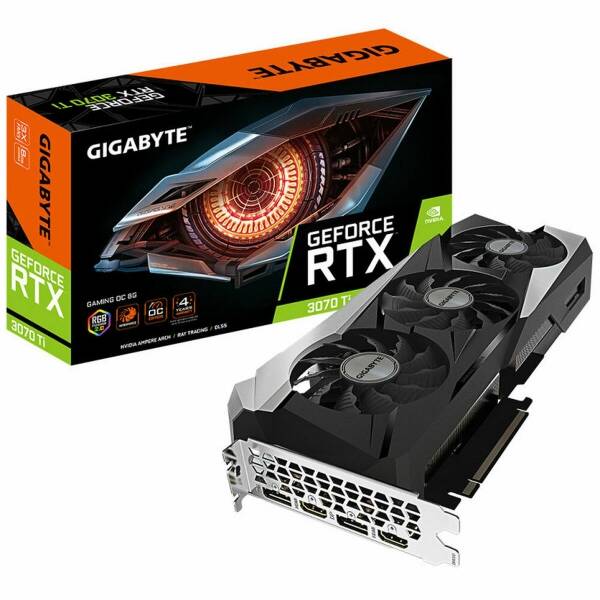 Graphics card Gigabyte RTX 3070 TI 8GB