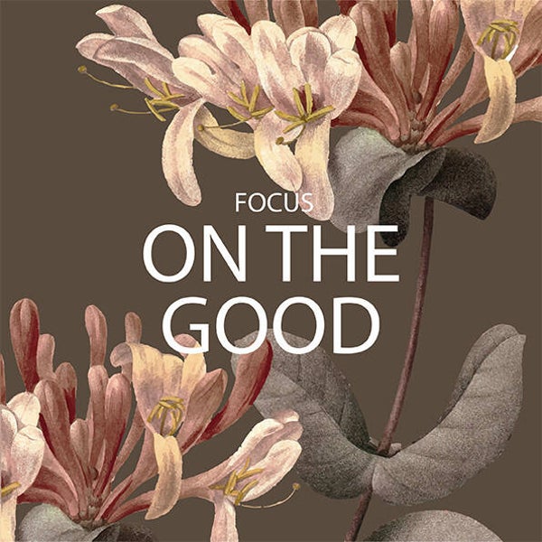 Forex tegeltje focus on the good things brown