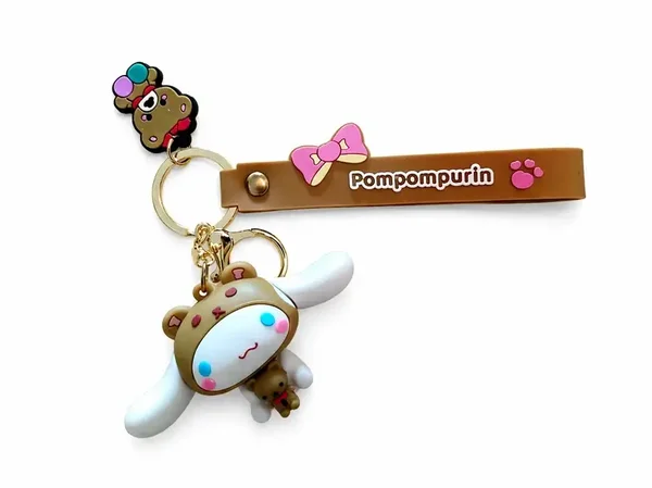 🎀 Porte-clés Kawaii Pompompurin & Cinnamoroll 🎀