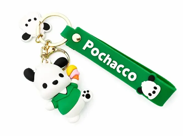 💚🍦 Porte-clés Kawaii Pochacco Vert 🍦💚