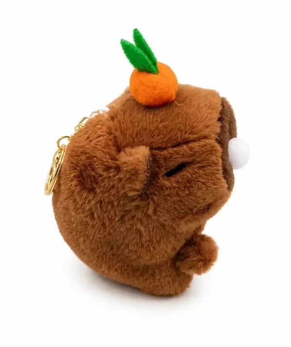🥕 Porte-clés Peluche Capybara  Kawaii 🐹✨