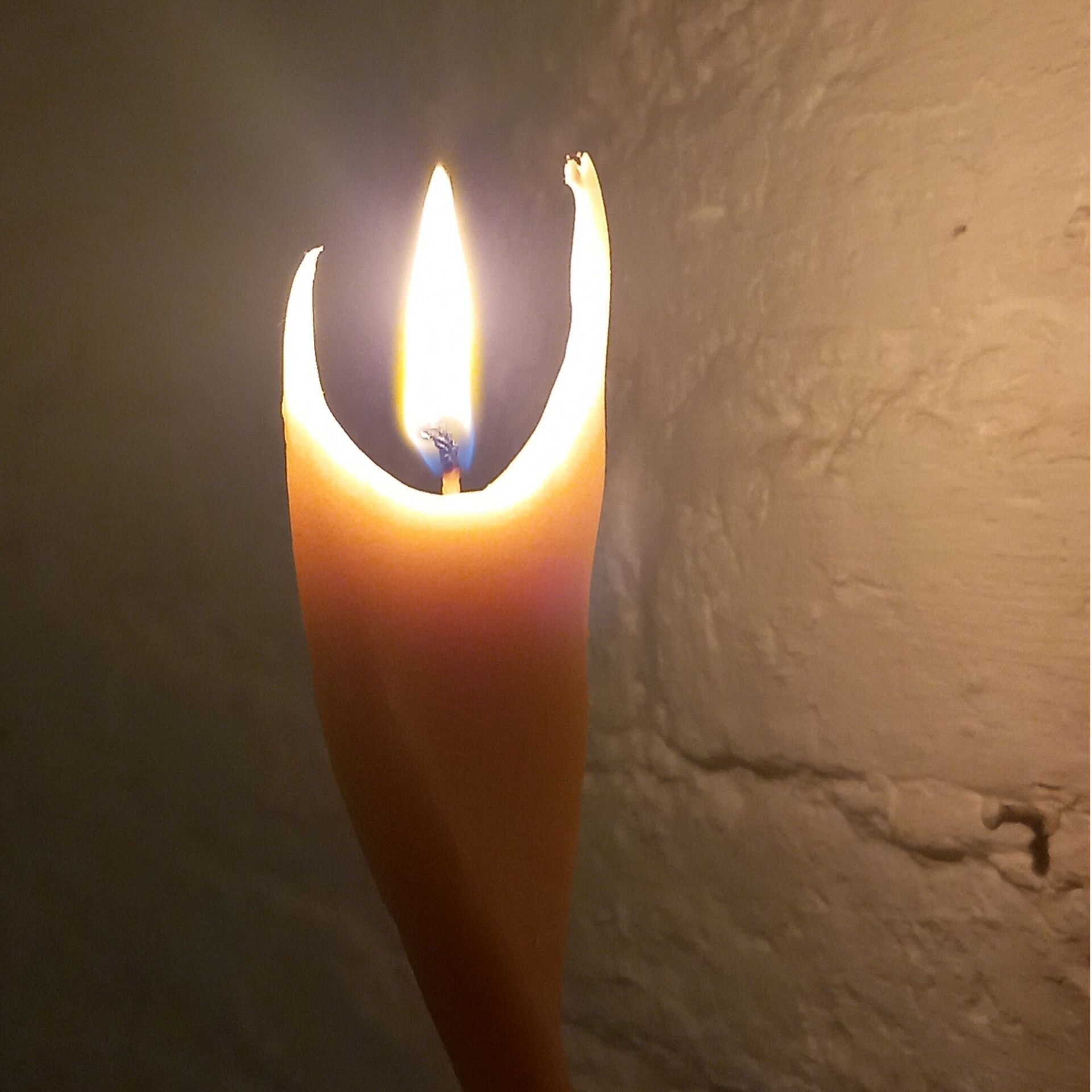 2 Engelkaarsen van bijenwas