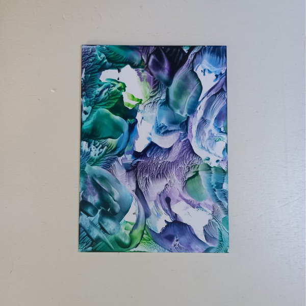 Onderwater - wenskaarten Encaustic Art