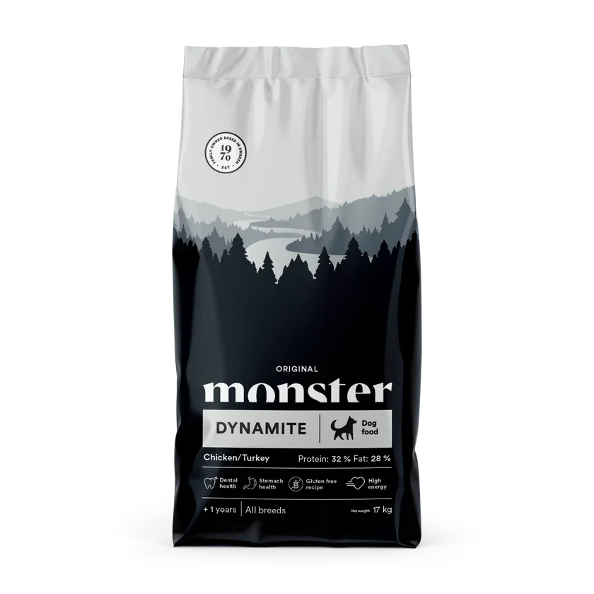 Monster Dog Original Dynamite Chicken/Turkey 17 kg