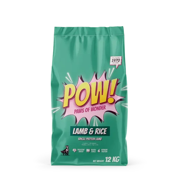 POW! Dog Adult Lamb & Rice 12 kg