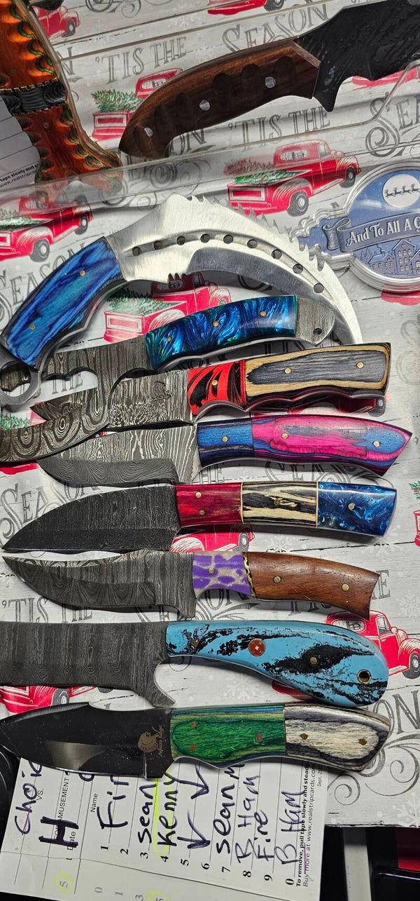 Damascus skinner