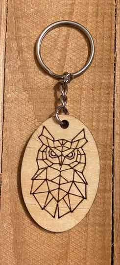 Sleutelhanger - uil