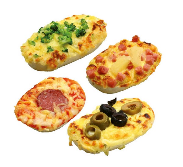 Mini-Snack-Box, 4-fach sortiert