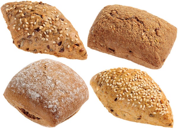 Mini-Brötchen-Mischkiste Rustikal, 4-fach sortiert