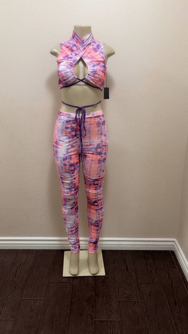 2 Piece Set Turtle Neck Style