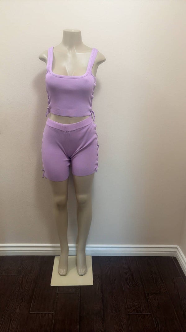 purple two piece