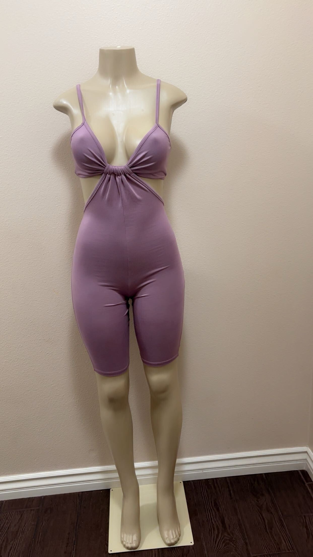 Bikini style top Short Leg Bodysuit