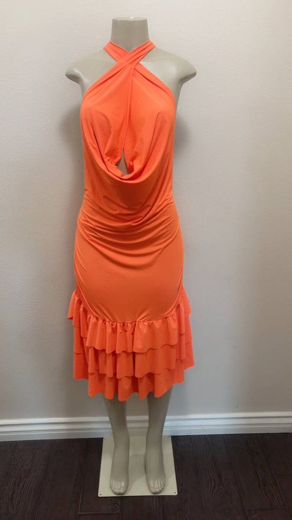 ruffle back out