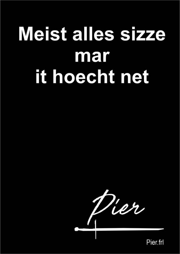 6 kaarten van Grutte Pier oer fanalles