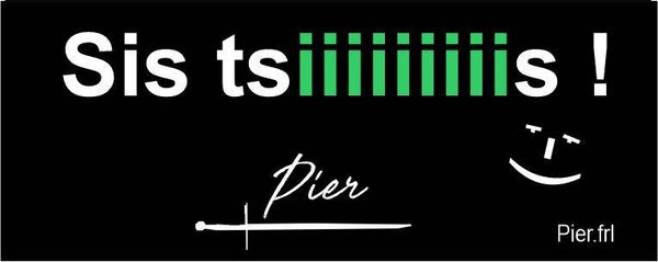 Gratis (bumper)sticker bij elke bestelling