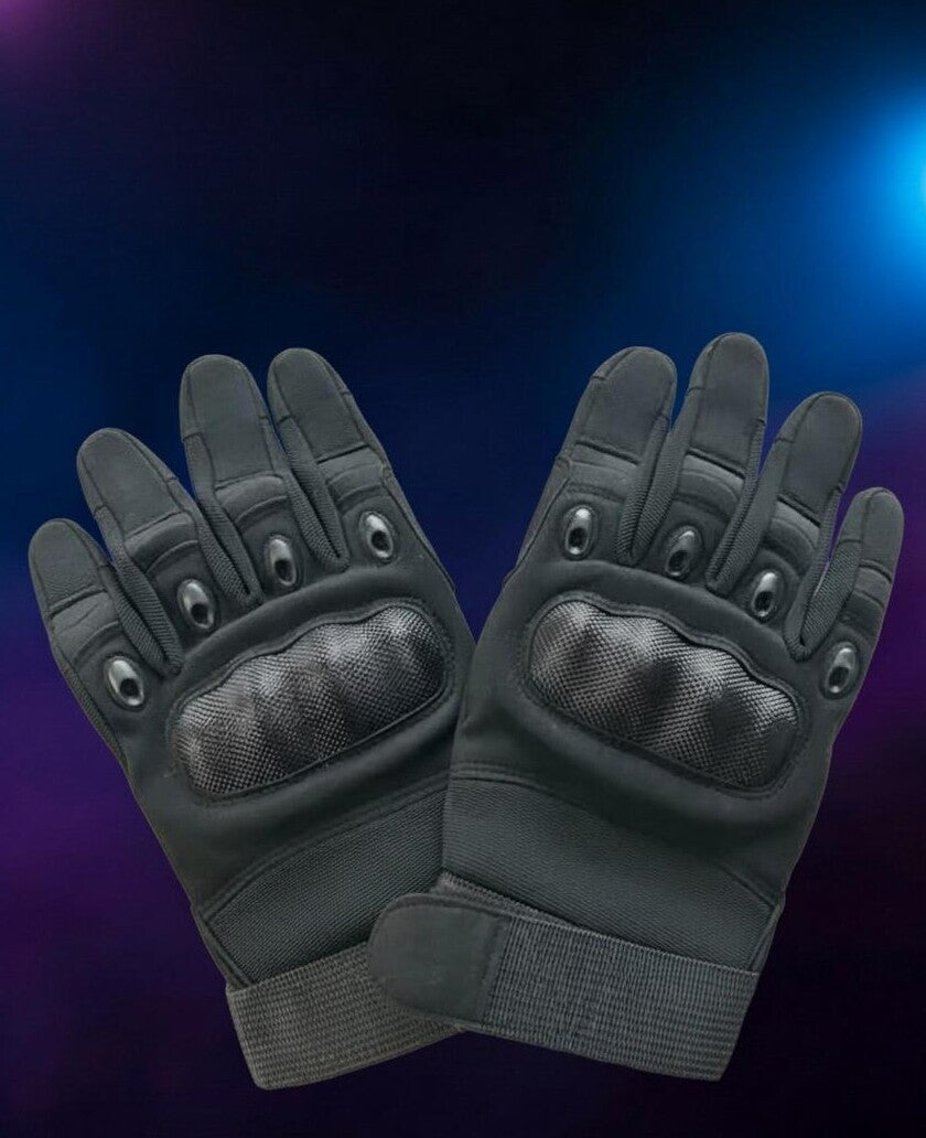 Gants tactics noirs