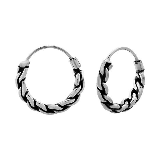Boucles d'oreilles en argent