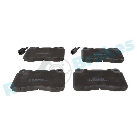 Brake Pad Set, disc brake - RAP BRAKES - R-P0531