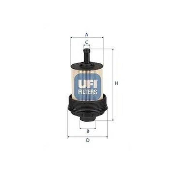 Oil Filter - UFI - 25.285.00