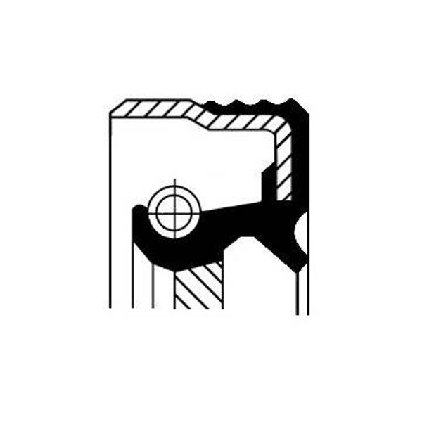 Shaft Seal, differential - CORTECO - 49376368