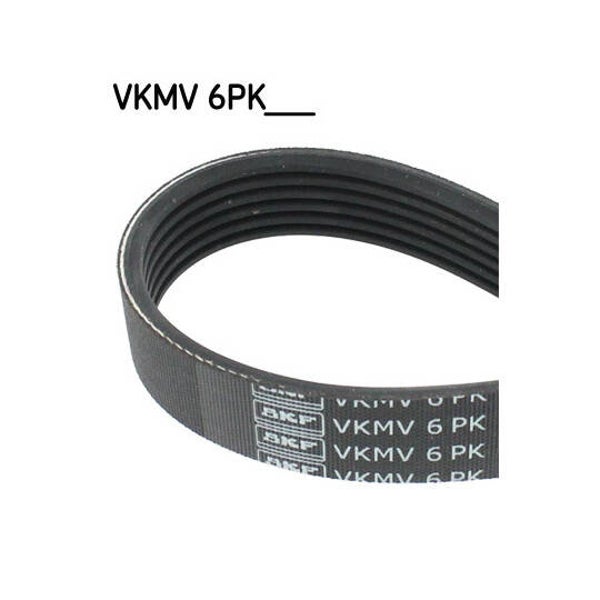 V-Ribbed Belt - SKF - VKMV 6PK2000