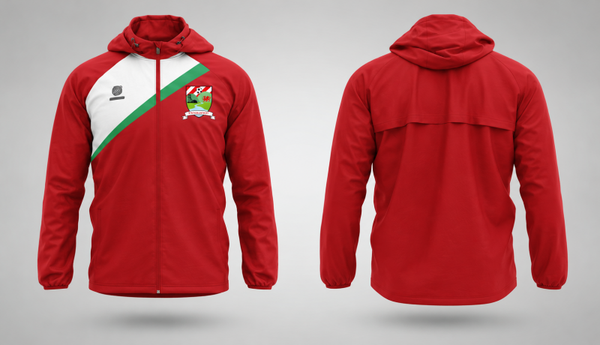 Wyndham bgfc full zip rain jacket